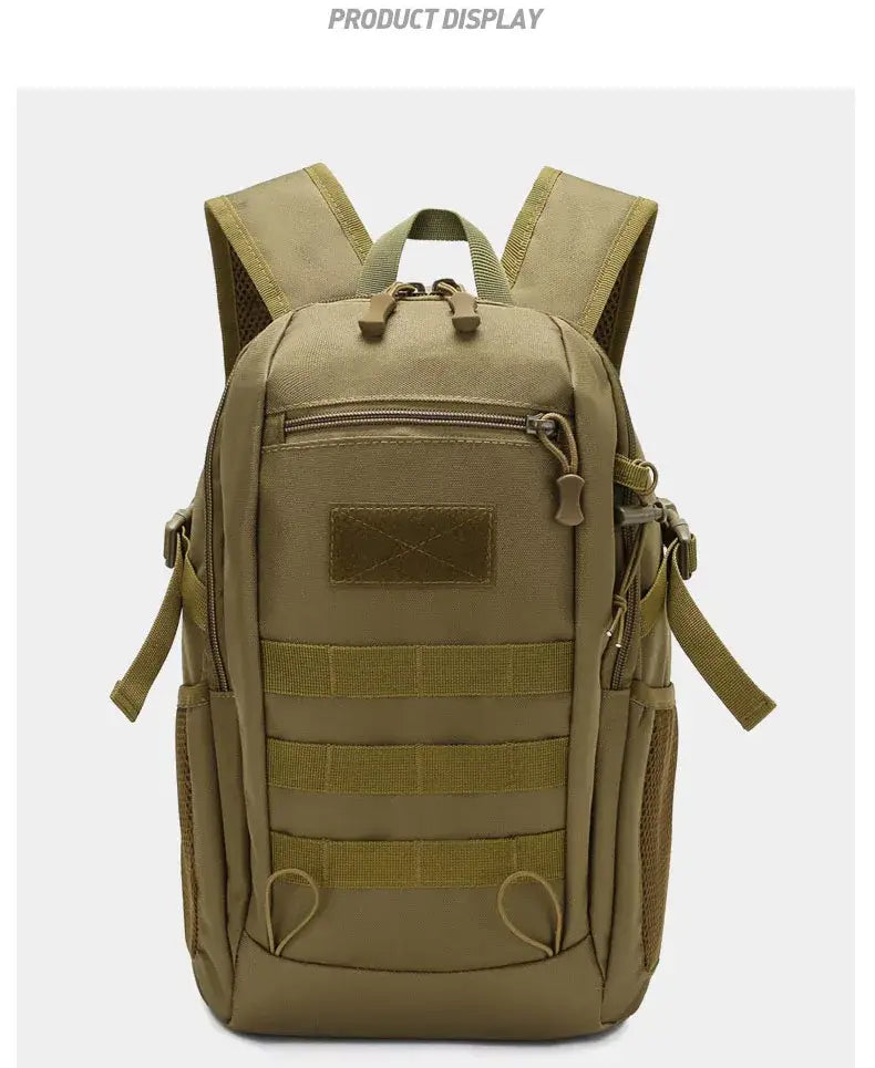 Sac à dos Dull étanche pour homme sacs de voyage en plein air petits sacs à dos de camping pêche chasse vert armée 25l