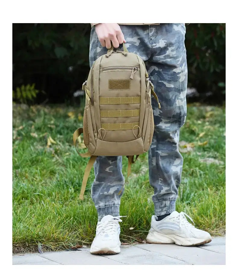 Sac à dos Dull étanche pour homme sacs de voyage en plein air petits sacs à dos de camping pêche chasse vert armée 25l