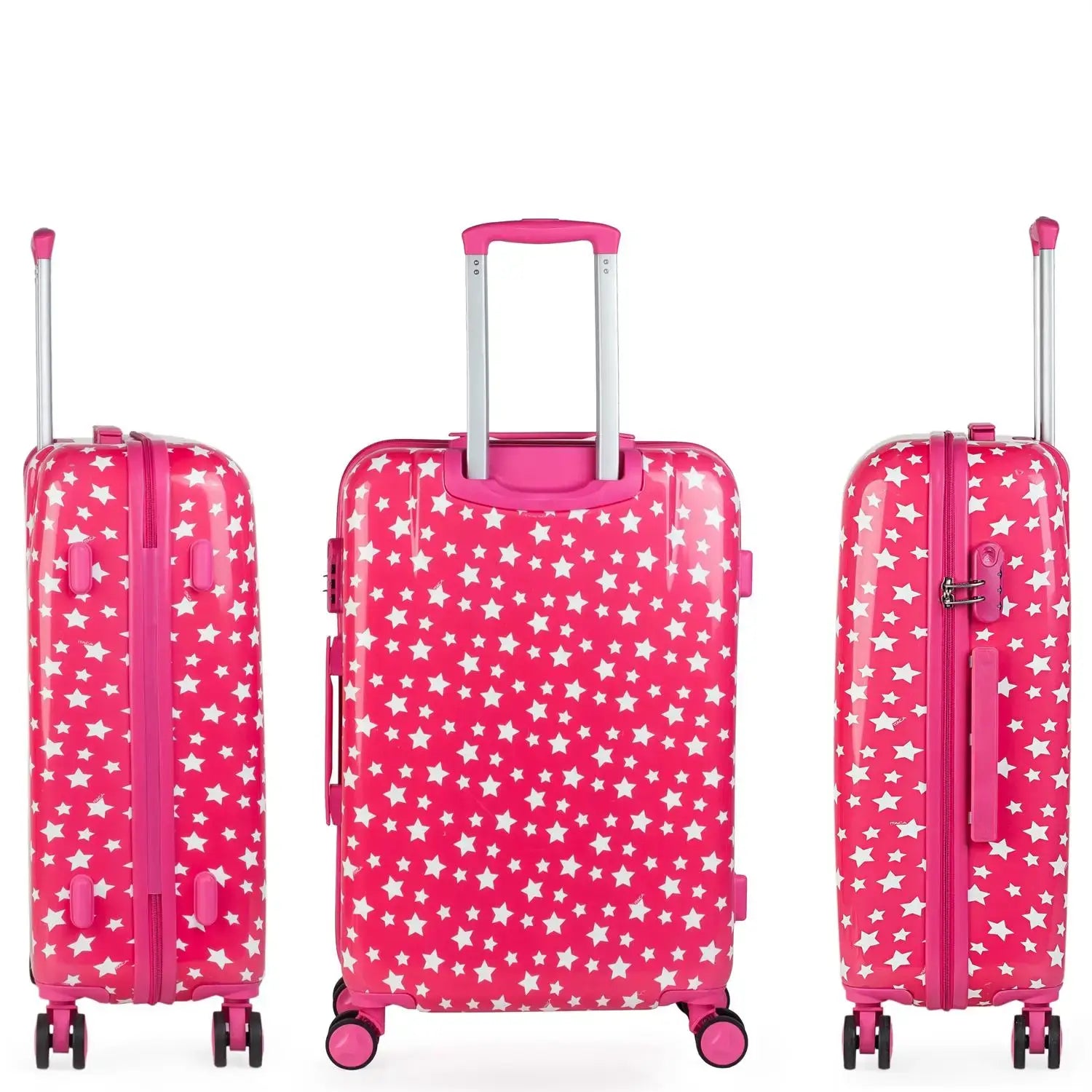 Valise Moyenne 4 Roues Polycarbonate Enfant Fille 702460