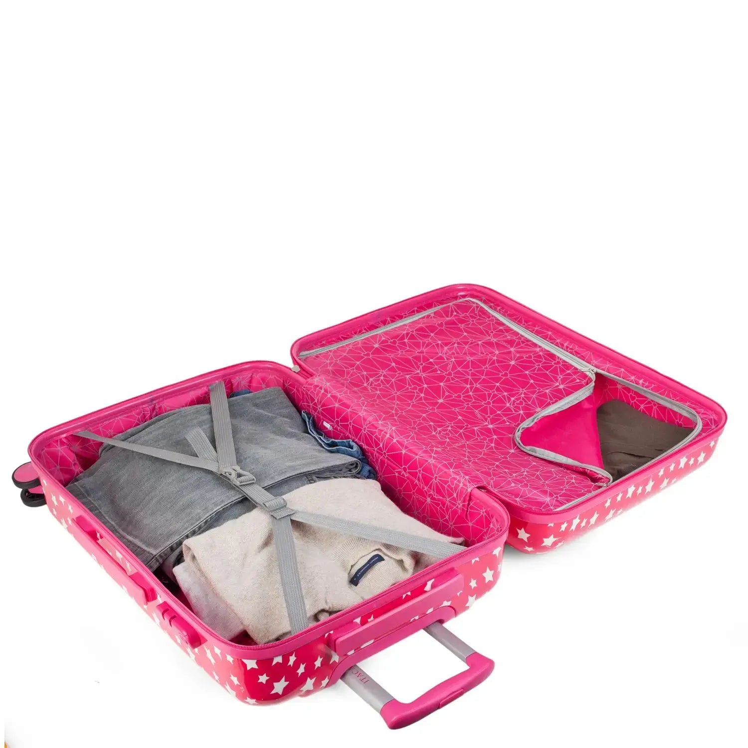 Valise Moyenne 4 Roues Polycarbonate Enfant Fille 702460