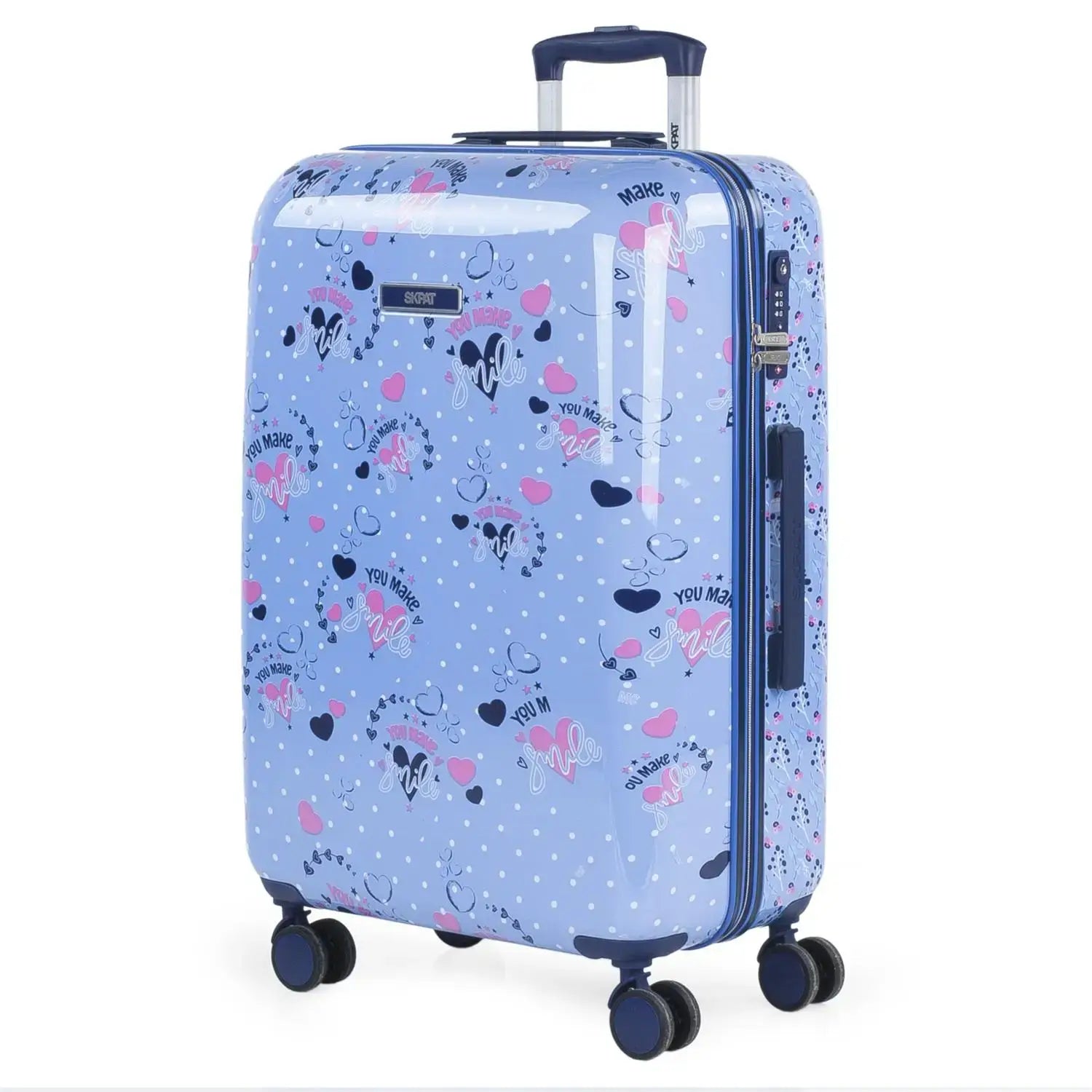 Valise cabine enfant rigide en polycarbonate 44x67x24 cm