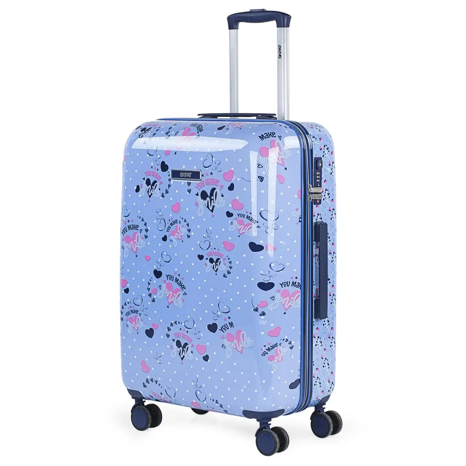 Valise cabine enfant rigide en polycarbonate 44x67x24 cm