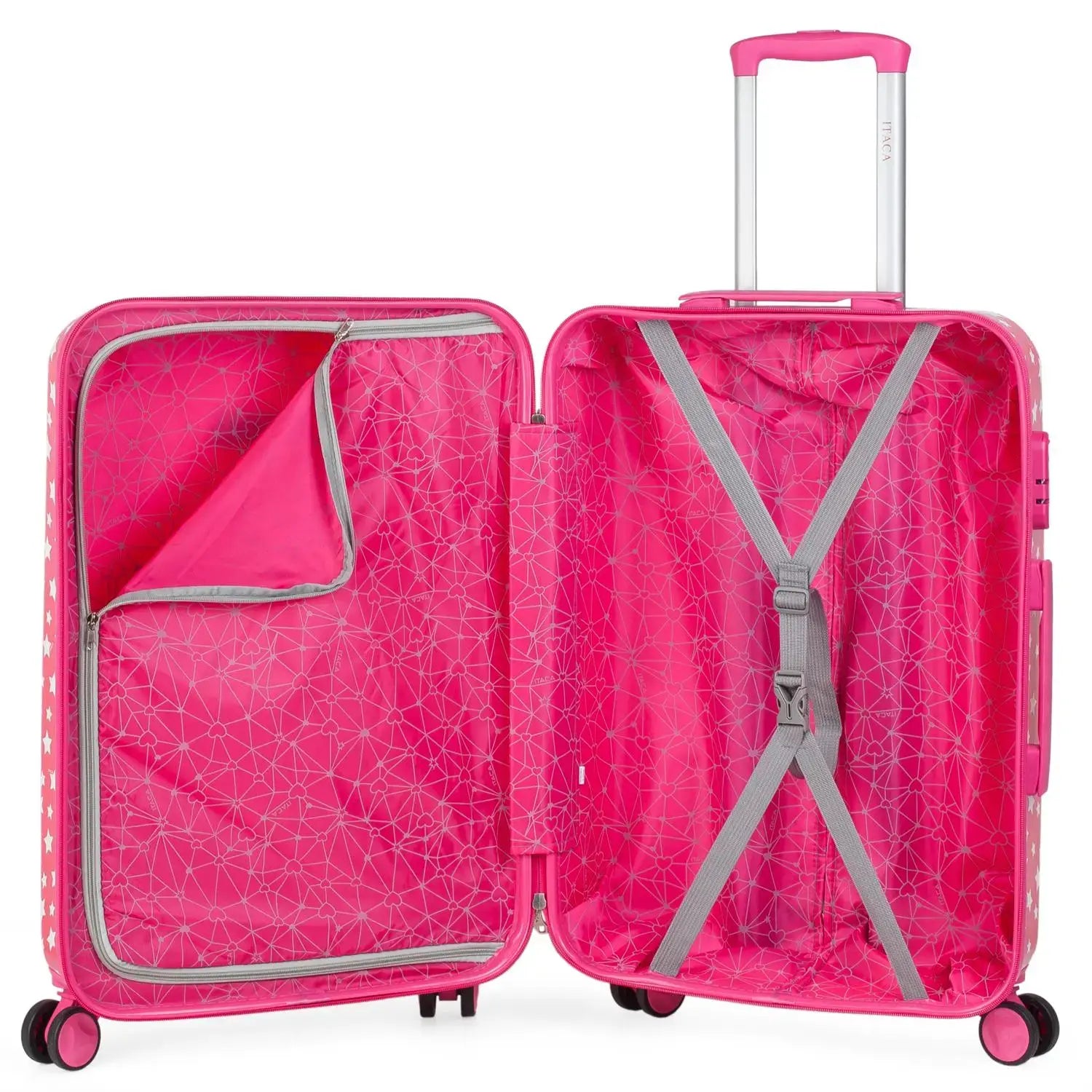 Valise Moyenne 4 Roues Polycarbonate Enfant Fille 702460