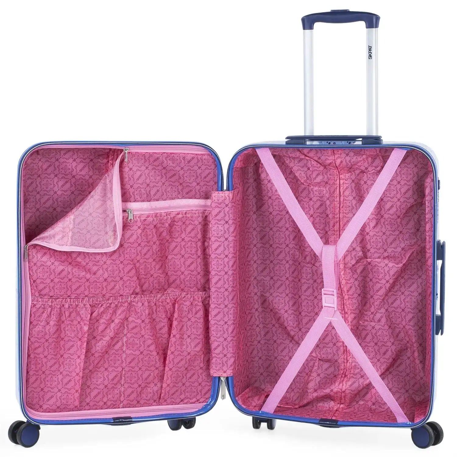 Valise cabine enfant rigide en polycarbonate 44x67x24 cm