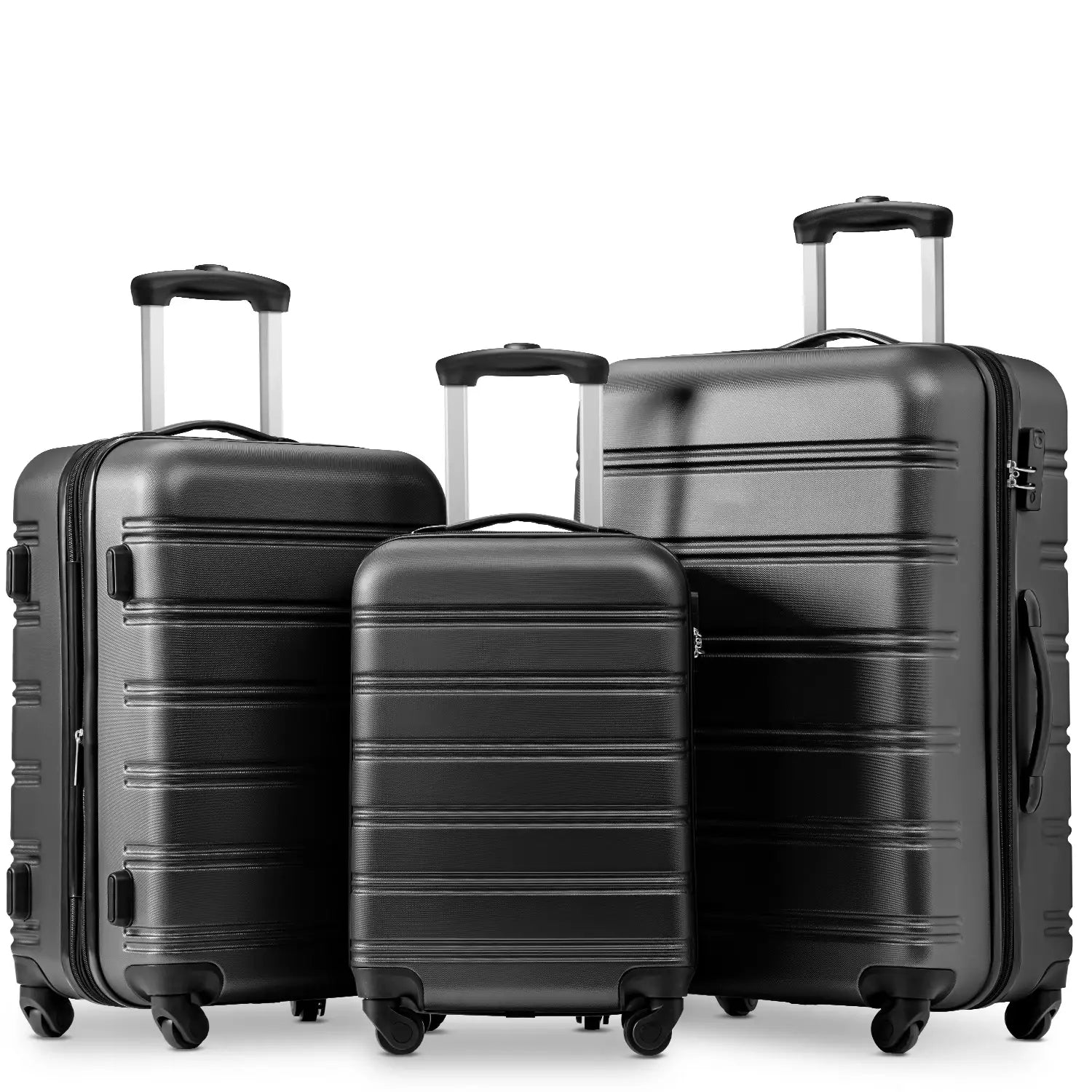 Valise de soute rigide 4 roues ABS - 74,5x50,5x31,5 cm