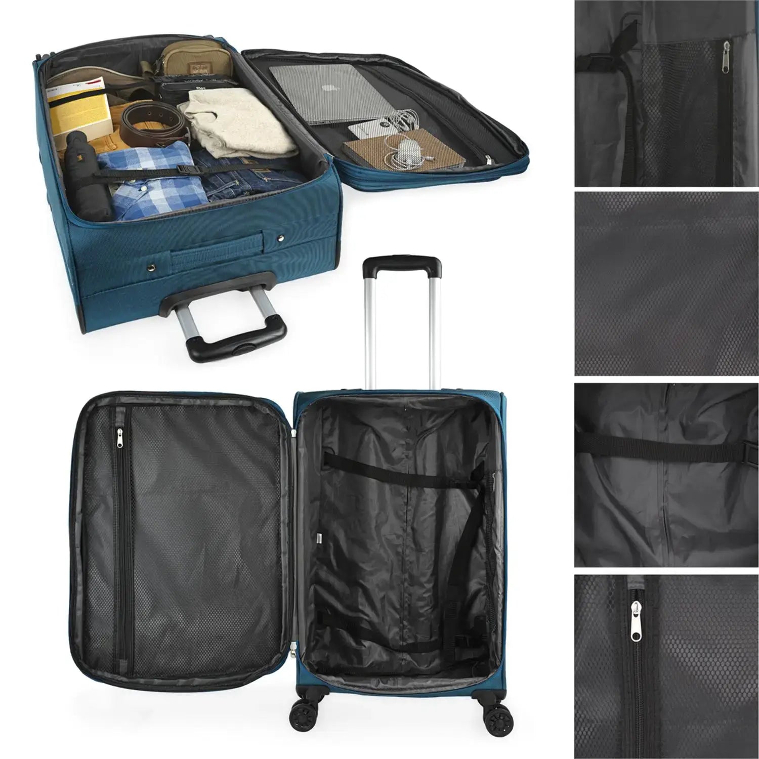 Travel luggage game-Set light travel suitcases. Large suitcase medium suitcase and suitcase cabin-travel luggage set