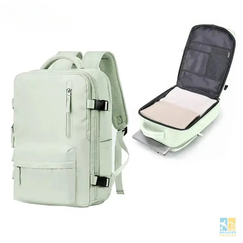 Backpack 40x30x20 Airplane Cabin Hand Luggage Backpack Laptop Backpack for Aeroplane Travel School Backpacks - Mint