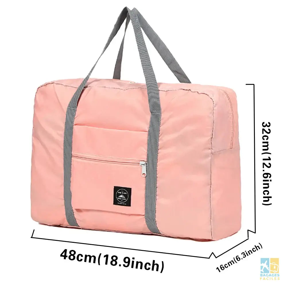 Bear Letter Series Travel Bags Unisex Fashion Nylon Foldable Large Capacity Luggage Pack Women Handbag New Men Travel