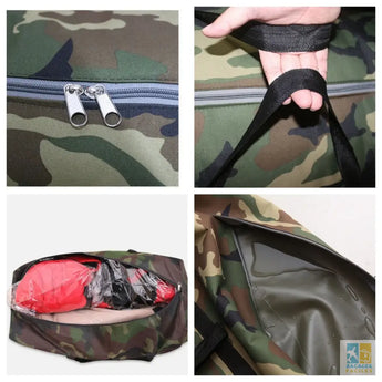 Camouflage Luggage Moving House Big Bag Thick Waterproof Oxford Cloth Moving Artifact Large Woven Storage Men’s