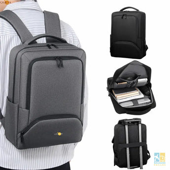 CFUN YA New Fashion Men Business Backpack 15.6 Computer Bag Teen Student Schoolbag Outdoor Knapsack Male Travel Laptop