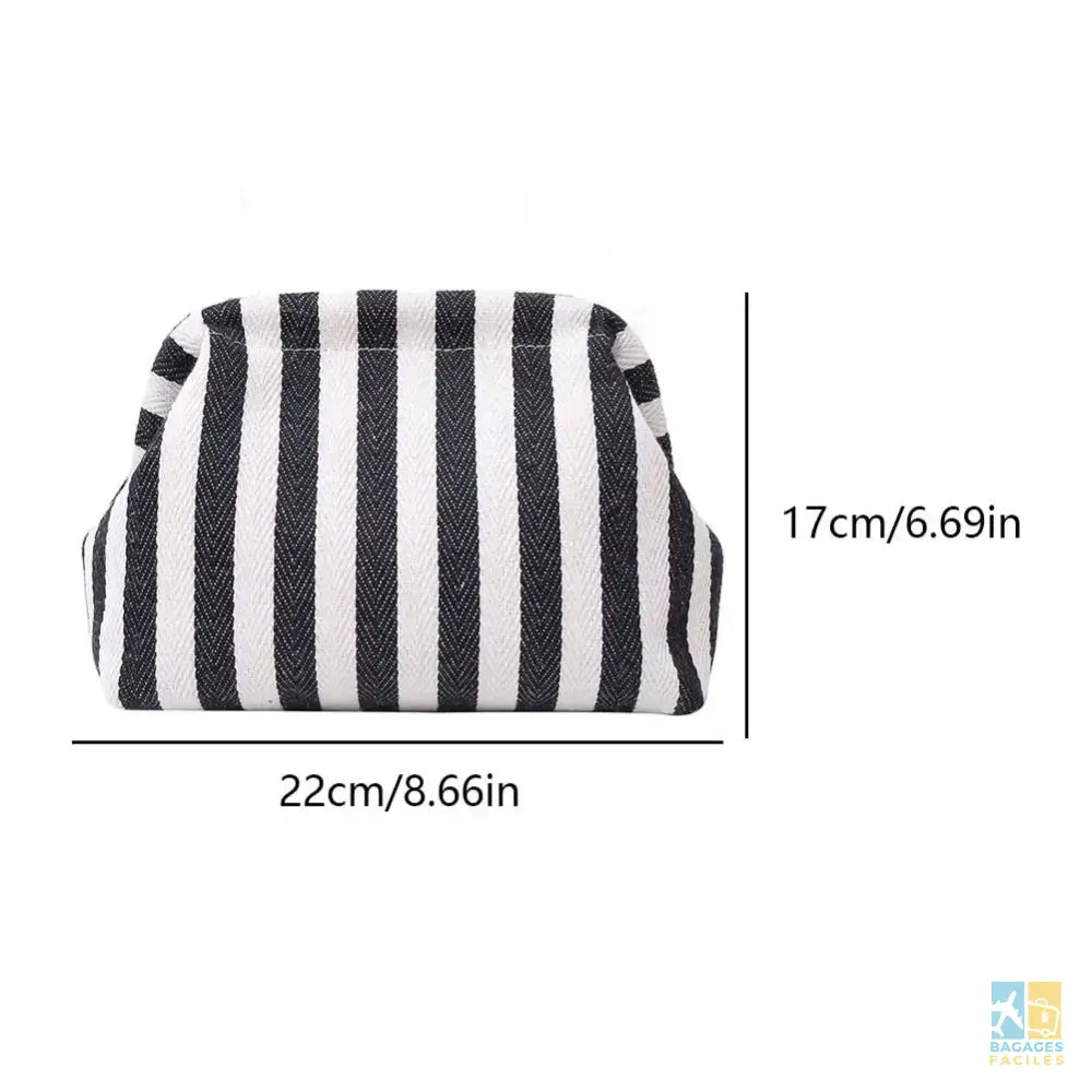 Crochet Canvas Clutch Purse for Women Summer Beach Clutch Bag Ruched Cloud Bag Colorblock Ladies Luxury Evening Handbag