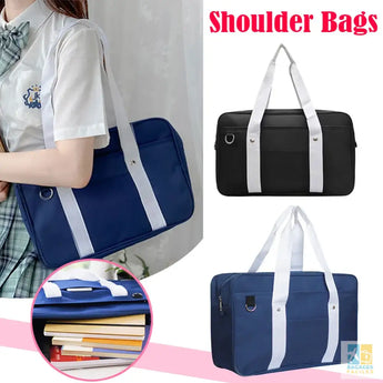 Japanese Student Bags JK Handbag Anime Cosplay Costume Shoulder Tote Bag High School Women Satchel Bags Travel Girl