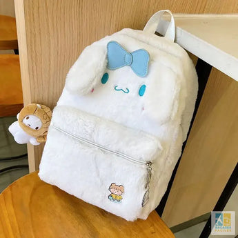 Kawaii Sac à Dos Femme Fluffy Grande Capacité 20 - 35L - Bagages Faciles