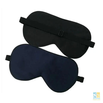 Masque de Sommeil 100% Soie - Confortable et Ajustable - Bagages Faciles