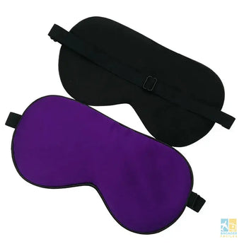 Masque de Sommeil 100% Soie - Confortable et Ajustable - Bagages Faciles