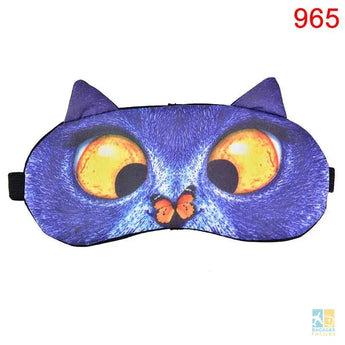 Masque de sommeil doux pour yeux - léger et confortable - Bagages Faciles