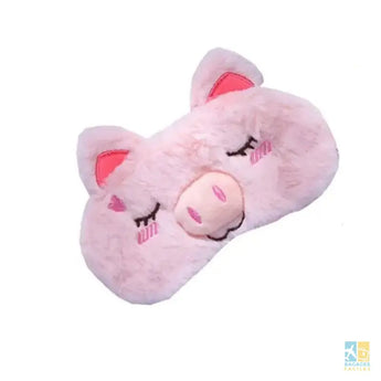 Masque de Sommeil en Plush 20x9,5 cm - Écologique et Cute - Bagages Faciles