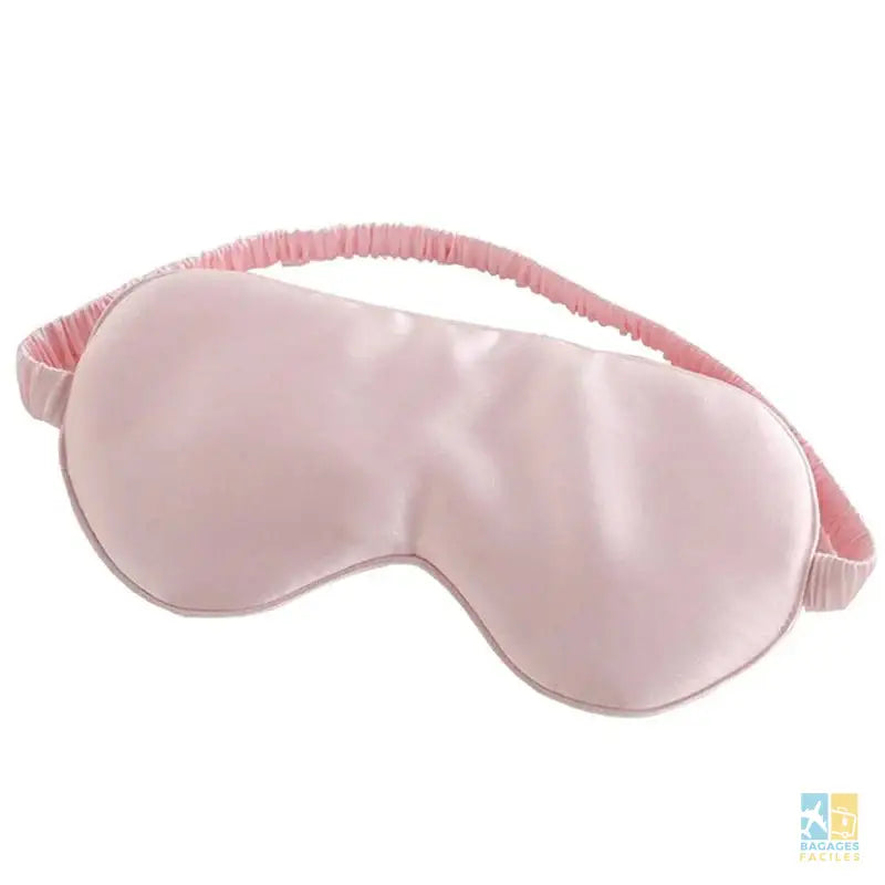 Masque de Sommeil en Soie 100% - Doux, Pratique, 22x11cm - Bagages Faciles