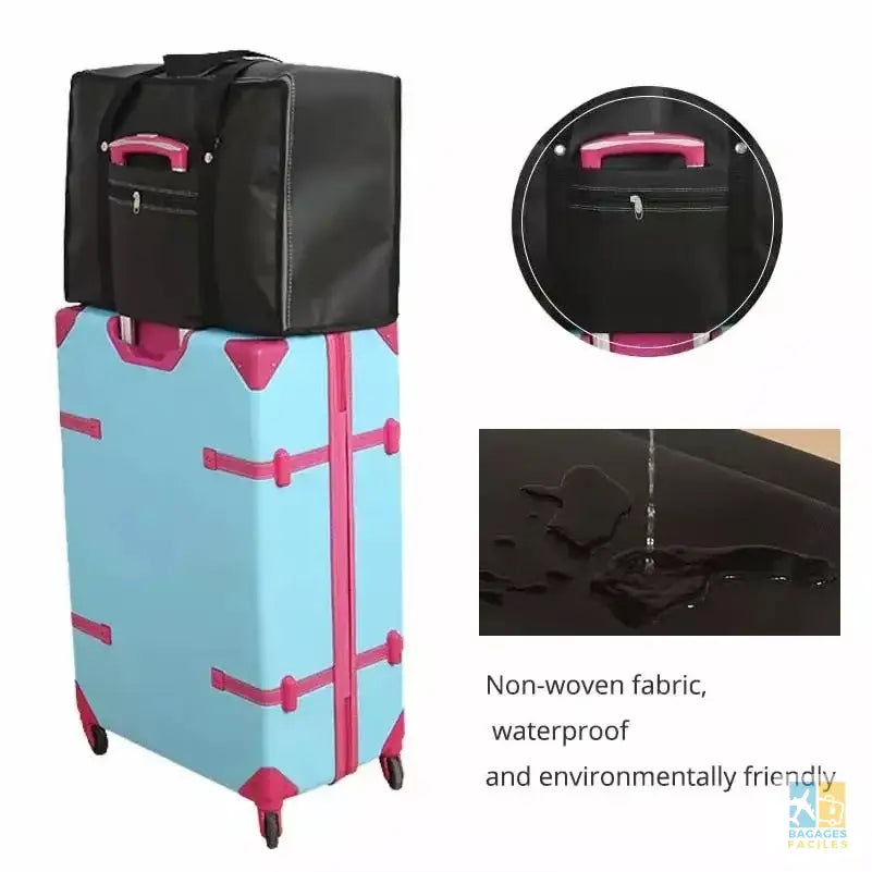 New Portable Thickening Travel Bag Large Capacity Clothes Storage Bags Foldable Dustproof Clothing Luggage Bag Big