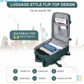 Sac à Dos de Voyage avec Charge USB - Bagage Cabine - Bagages Faciles