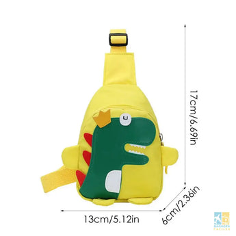 Sac à dos dinosaure enfant léger et pratique 17x13x6 cm