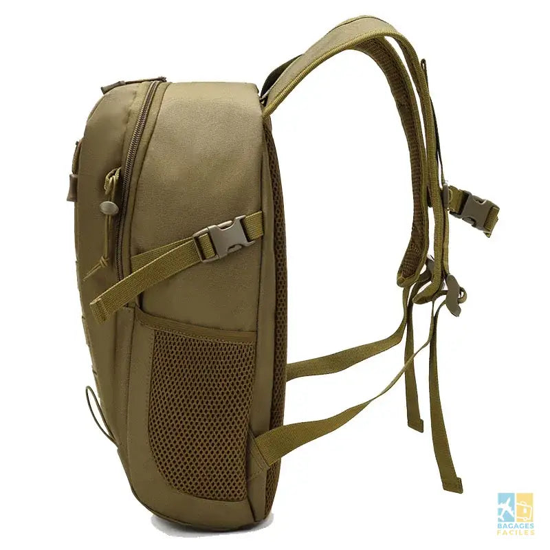 Sac à dos Dull étanche pour homme, sacs de voyage en plein air, petits sacs à dos de camping, pêche, chasse, vert armée, 25l - Bagages Faciles