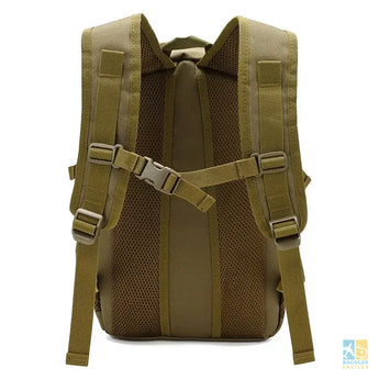 Sac à dos Dull étanche pour homme, sacs de voyage en plein air, petits sacs à dos de camping, pêche, chasse, vert armée, 25l - Bagages Faciles