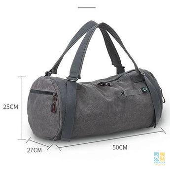 Sac à dos en toile stylé grand volume pour sport et voyage