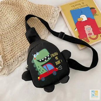 Sac à dos enfant Sling léger et pratique avec motif dinosaure