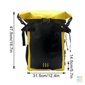 Sac à dos étanche 30L - 31.5x14.5x47.5 cm, robuste et pratique - Bagages Faciles