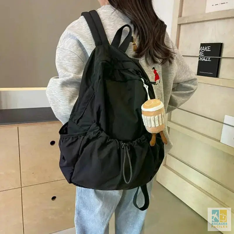 Sac à Dos Femme Tendance en PU pour Étudiants et Voyage