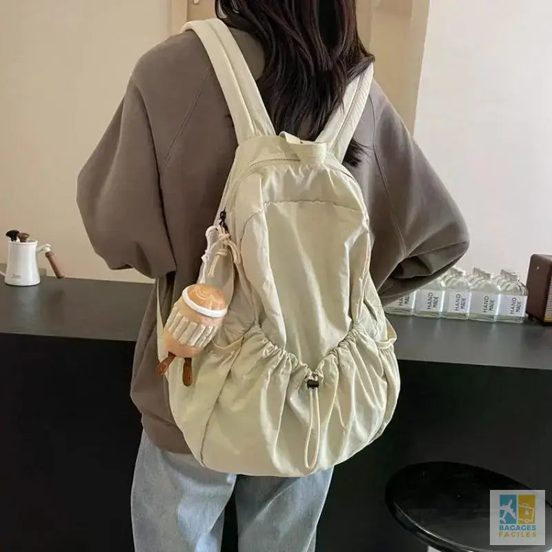 Sac à Dos Femme Tendance en PU pour Étudiants et Voyage