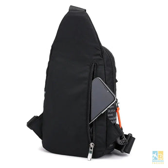 Sac À Dos Homme 17x34x10 cm - Nylon Léger et Pratique - Bagages Faciles