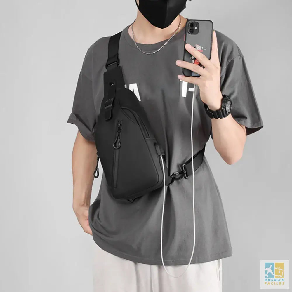 Sac à Dos Multifonction Imperméable Homme avec Charge USB