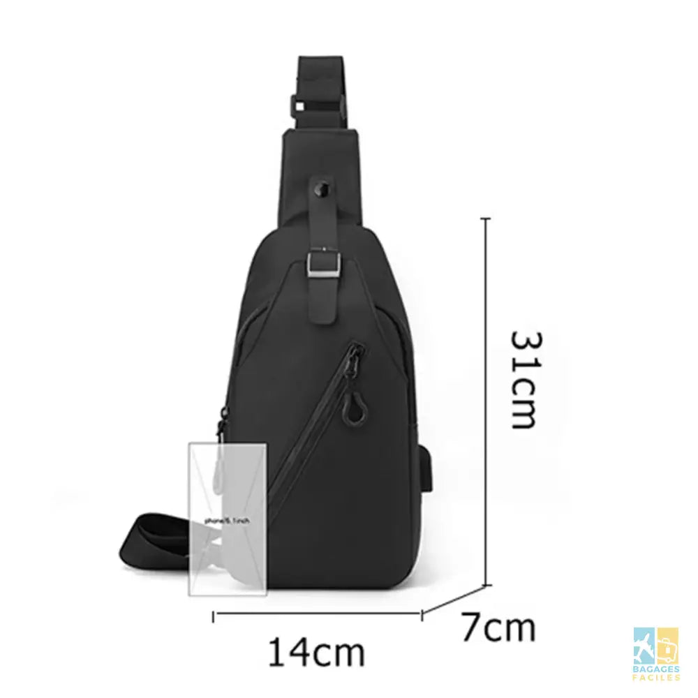 Sac à Dos Multifonction Imperméable Homme avec Charge USB