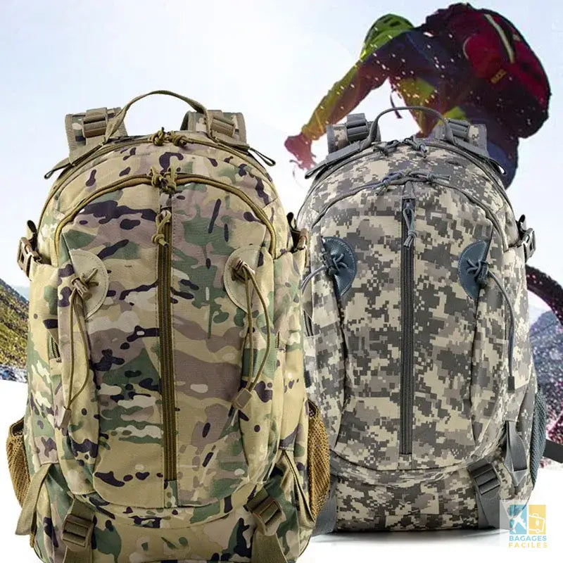 Sac à dos tactique camouflage waterproof grand volume homme