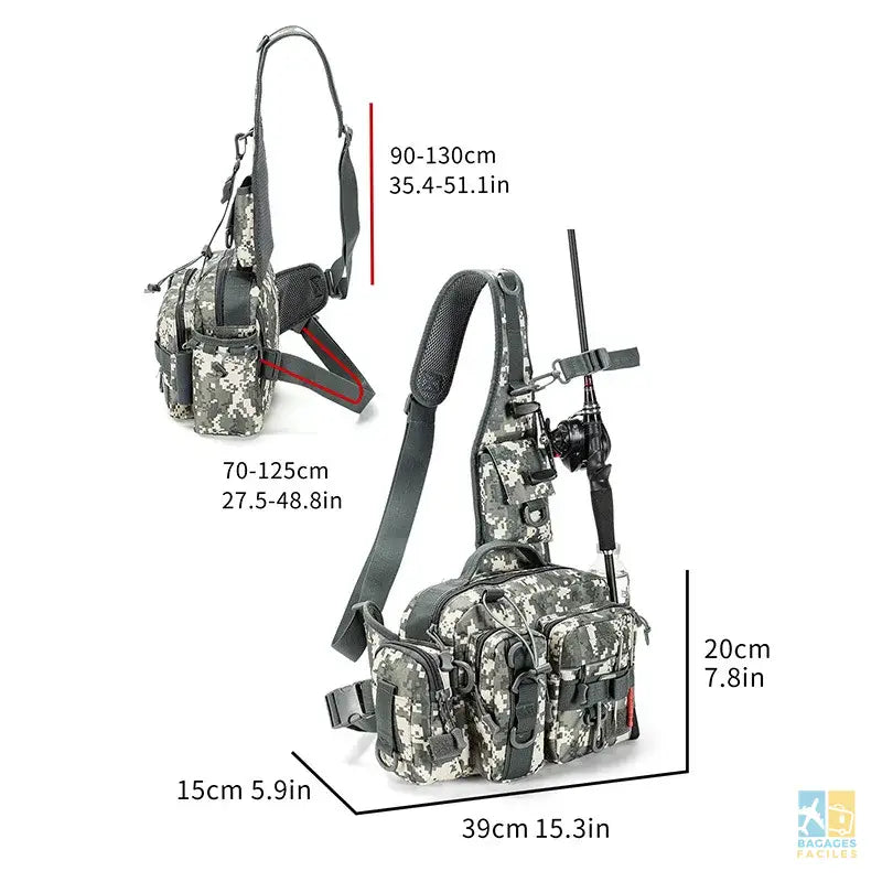 Sac à dos tactique outdoor pour hommes - Idéal pour le camping et la randonnée