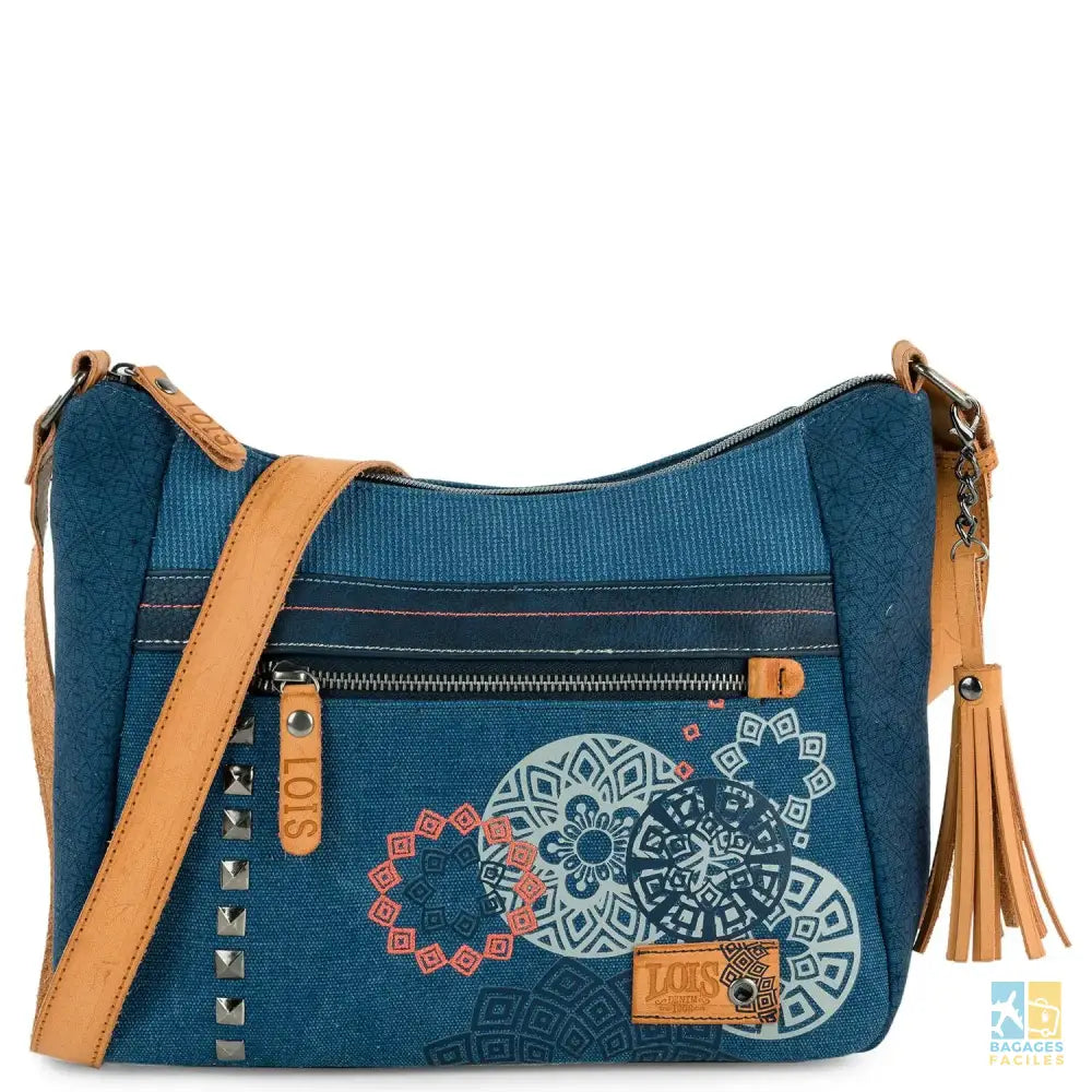 Sac à épaule pour femmes Lois - Pratique et robuste - Blue