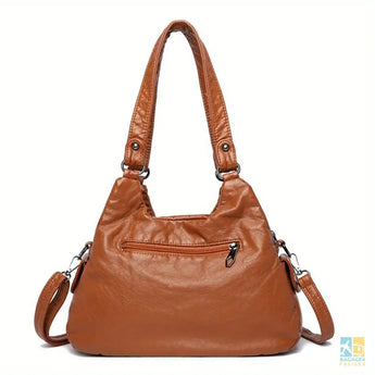 Sac à main en PU cuir 80ml ultra-pratique et léger 23x17,5cm