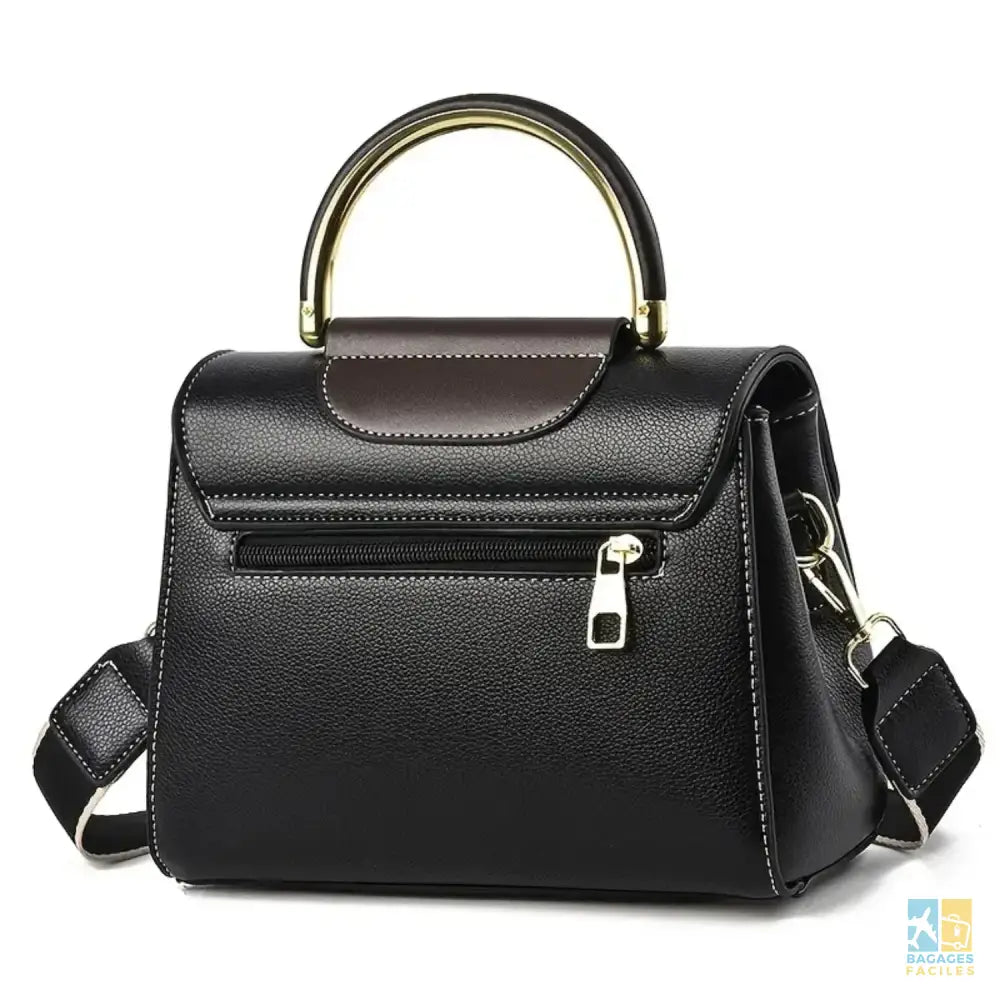 Sac à main épaule flap chic léger et pratique pour femmes 23x17.5 cm