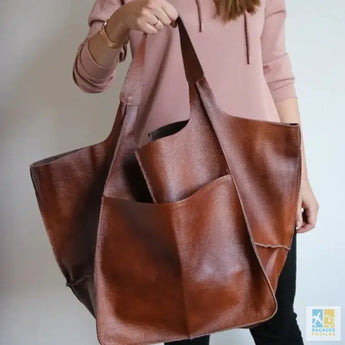 Sac à main femme grand capacité 70x40x28 cm léger et chic