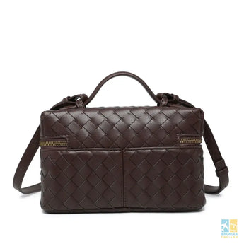 Sac à main femme tendance en simili cuir léger et pratique 23x6.5x14 cm