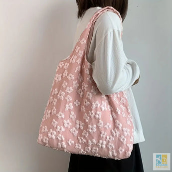 Sac à main fleuri 23x17.5 cm - Léger élégant et pratique