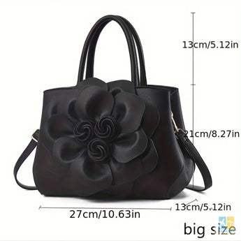 Sac à Main Floral Chic: Tote Bag Élégant Pratique et Stylé