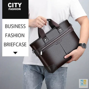 Sac business en cuir PU pour homme - Élégant et pratique