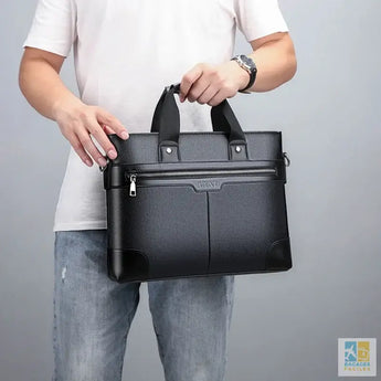 Sac business en cuir PU pour homme - Élégant et pratique