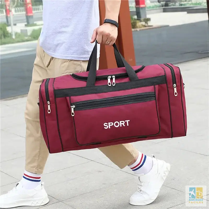 Sac de Sport Duffle Big Capacité 60x24x31 cm Léger et Pratique - Bagages Faciles