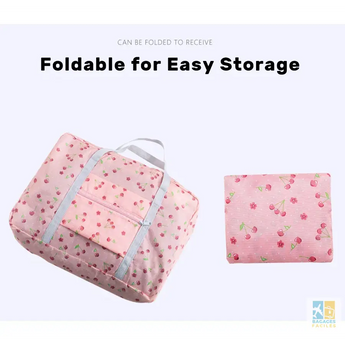 Sac de voyage pliable en nylon pour femmes haute capacité