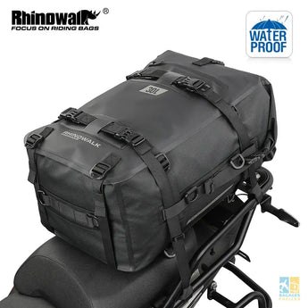 Sac moto Rhinowalk 100% étanche 8L 15L 30L léger et pratique