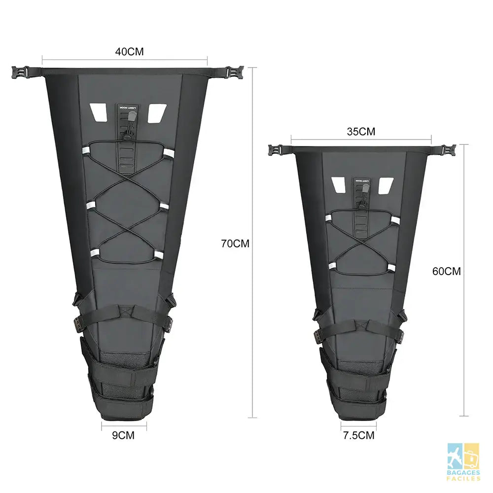 Sacoche de Vélo Rhinowalk 30x15x10 cm - Etanche Légère Pratique